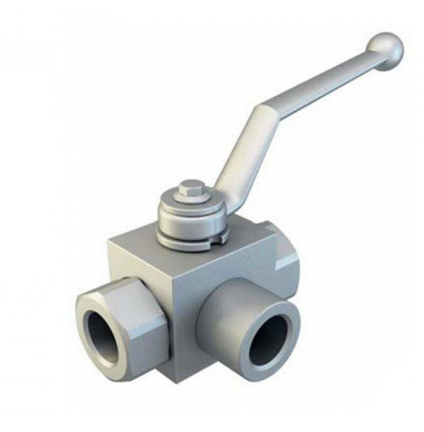 Кран шаровый трехходовой KHB3K-G3/4-T