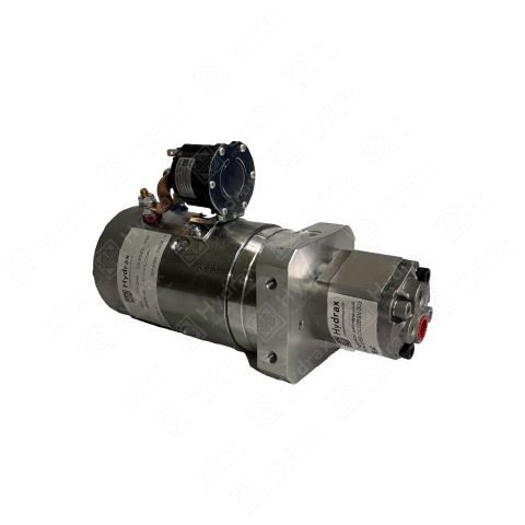 Аварийная гидростанция HDX-АС-4,0-12/1,6/26(эл/д 1,6 кВт 12В, подача 4,4 л/мин насос 1,7 )