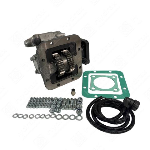 Коробка отбора мощности Hydrax HDX-D12P1ISO (DongFeng с КПП 8JS75TC)34/31