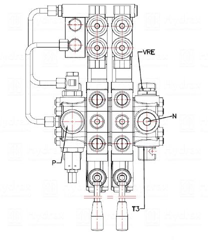 Гидрораспределитель Badestnost 2PC 100 N2 (210) 24V